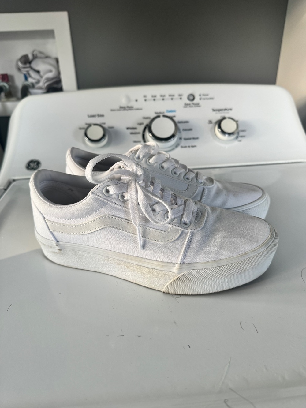White platform vans - Picture 4 of 8
